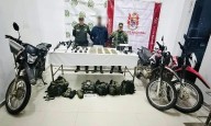 Incautan presunto arsenal bélico perteneciente a grupo armado ilegal en Ipiales