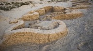 Fortress Unearthed in Egypt Features Thick, Curving Walls Built 3,500 Years Ago