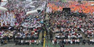 CATEM respalda a Sheinbaum en el Zócalo mientras aumentan denuncias de extorsión a comerciantes