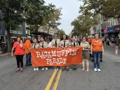 Two views of the Ragamuffin Parade