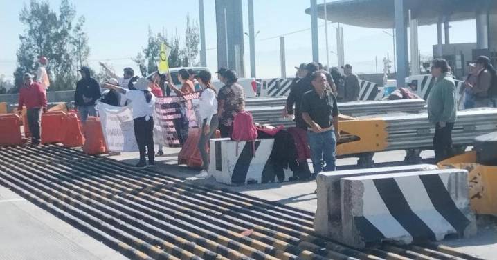 Bloqueo en la México-Cuernavaca: protestan tras ser desalojados de zonas protegidas