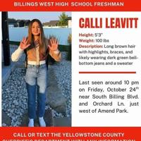 Billings community urged to help locate missing high school freshman