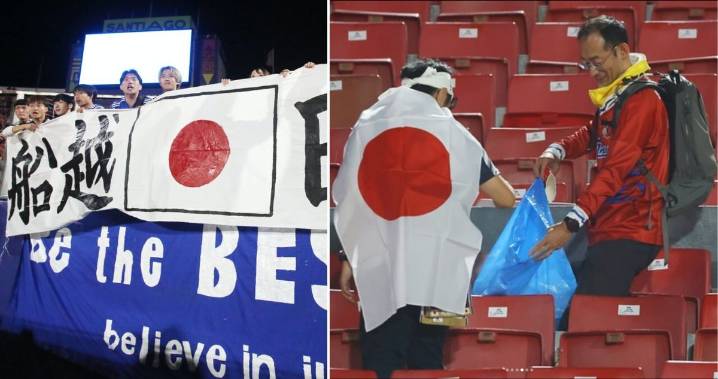 Viral gesto de hinchas de Japón en el Nacional: no dejaron rastro de basura tras triunfo sobre Chile
