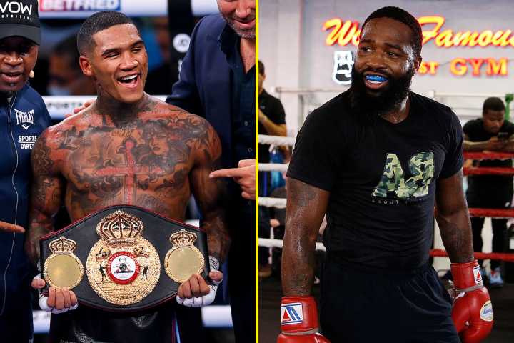 Adrien Broner has two-word response to Conor Benn calling him out for a fight as 'The Destroyer' gears up for Chris Van Heerden bout
