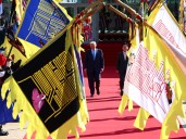 Dancing, deals and nuclear subs – what did Trump get up to in Asia?