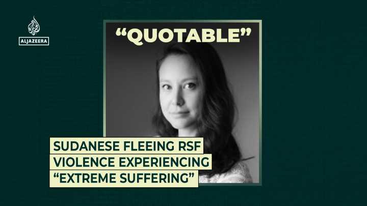 Sudanese fleeing RSF violence experiencing “extreme suffering”