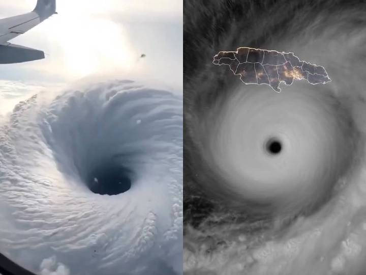 Impactantes imágenes del huracán Melissa