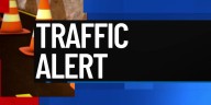 Traffic backed up on I