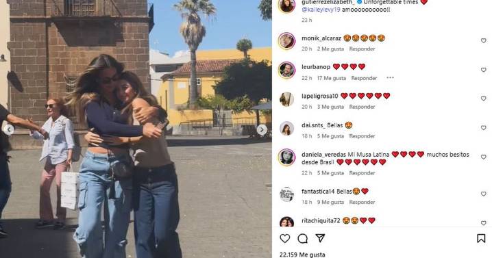 Elizabeth Gutiérrez se reencuentra con su hija en Tenerife