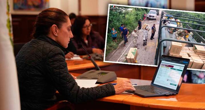 ‘No les faltará nada’: Sheinbaum envía mensaje de solidaridad a familias afectadas por lluvias torrenciales en México
