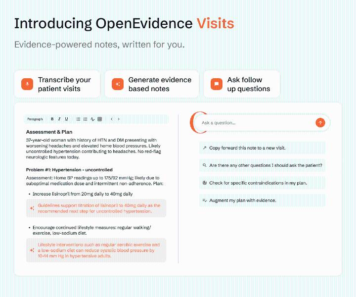 OpenEvidence, the ChatGPT for doctors, raises $200M at $6B valuation  