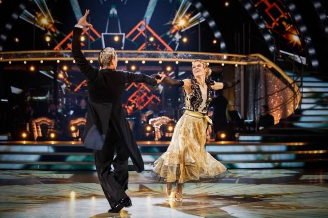 Strictly fans claim star was ‘undermarked’ despite slipping during performance