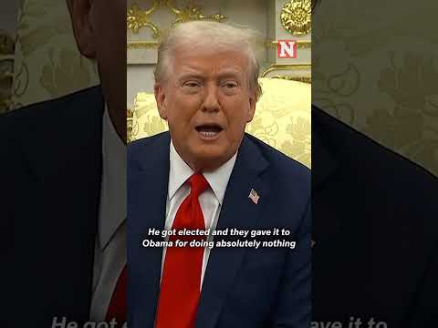 Donald Trump Says Obama Got A Nobel Prize For 'Doing Way Lesser'