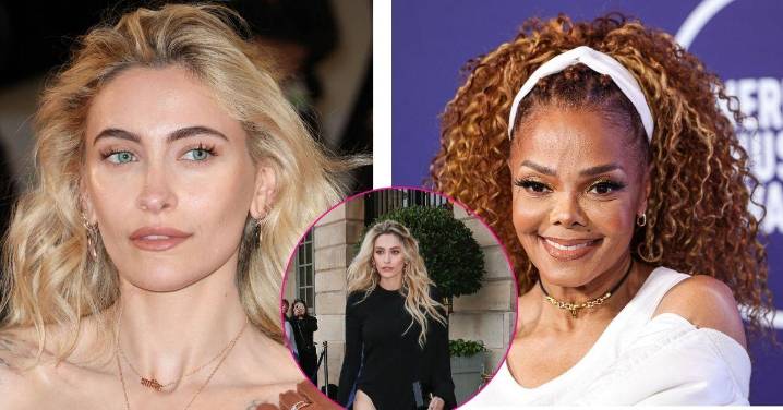Paris Jackson Reunites With Aunt Janet at Paris Fashion Week