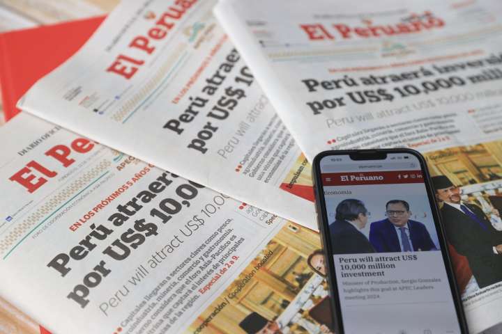 Prensa internacional resalta bicentenario del Diario Oficial El Peruano
