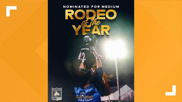 East Texas State Fair Rodeo nominated for PRCA Medium Rodeo of the Year