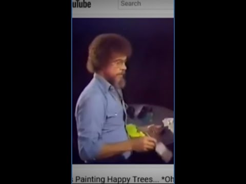 Happy little bids: Bob Ross paintings up for auction to help public television