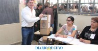 El voto del gobernador Orrego: “Tengo fe que nos va a ir muy bien”