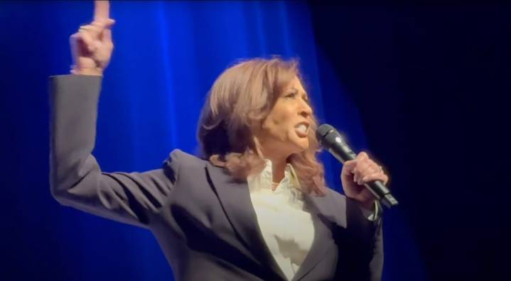 ‘He Does NOT Have a Mandate!’ Harris Scolds Trump, Repeats Bogus Election Claim