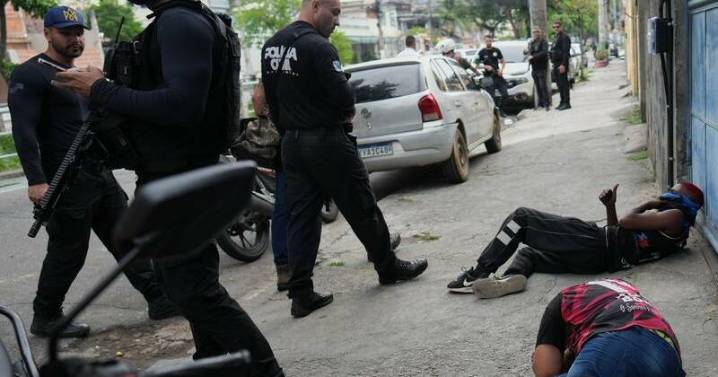Huge raid on Rio gang leaves at least 60 people dead