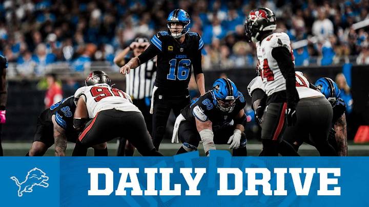 THE DAILY DRIVE: Analyzing the Detroit Lions' offense at the bye: Goff sharp leading high