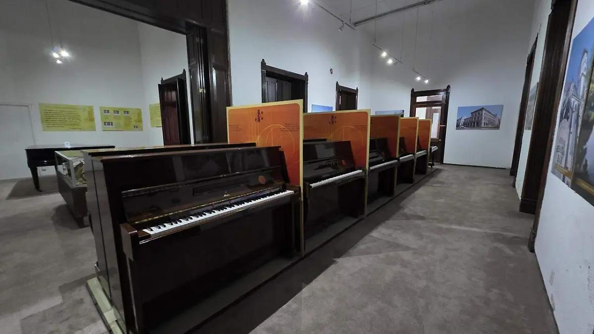 Declaran Patrimonio Cultural a la colección de pianos de Julián Carrillo