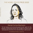 Venezuelan woman Maria Machado wins Nobel Peace Prize