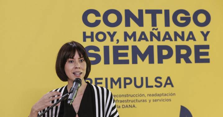 La ministra Morant adapta su agenda oficial para hacer oposición a Mazón por la gestión de la dana