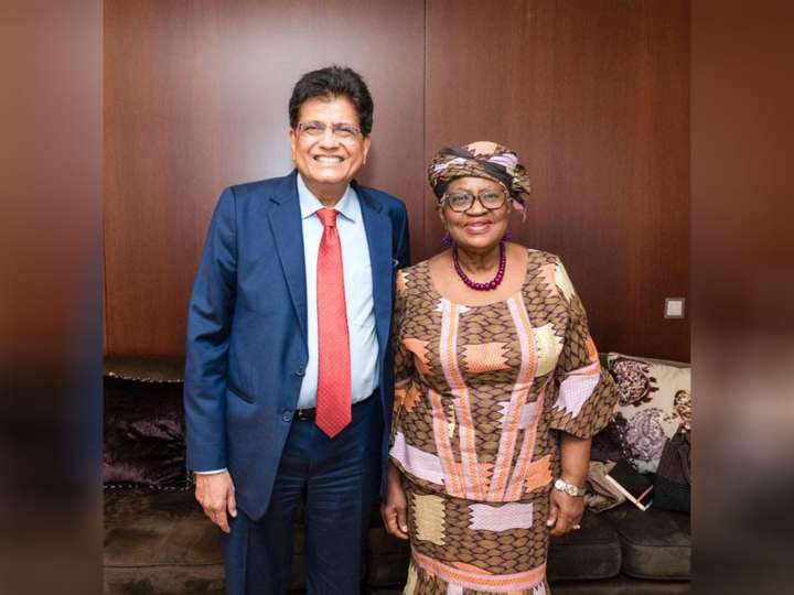 Piyush Goyal meets WTO Director General on sidelines of UNCTAD 16