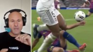 Mateu Lahoz, sobre el penalti por mano de Eric García: "Es por inercia, pero la mano es voluntaria y es penalti"