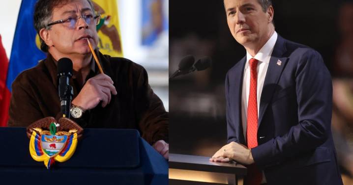 Petro acusa al senador Bernie Moreno de instigar a Trump contra el Gobierno colombiano