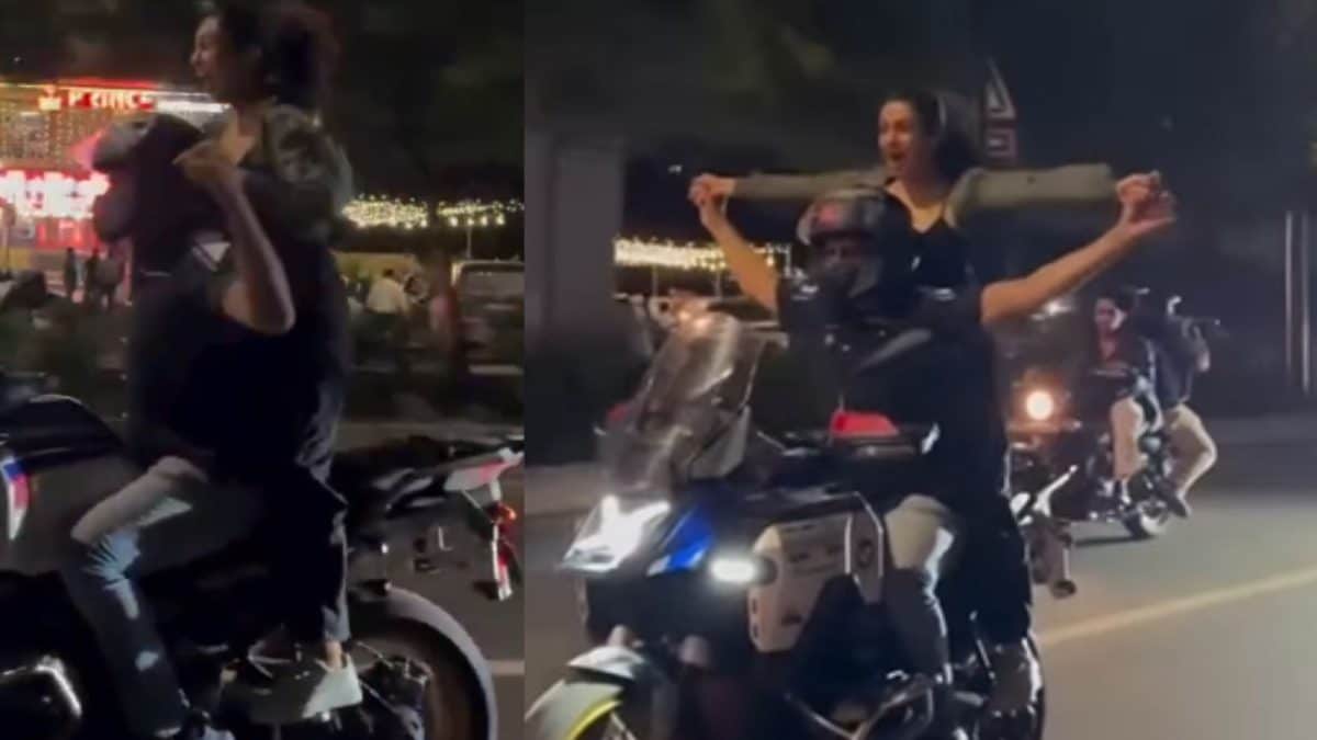 Tiku Talsania, Manasi Parekh Perform Dangerous ‘Titanic Pose’ Bike Stunt To Promote Film Misri: ‘Stupidity In 4K’