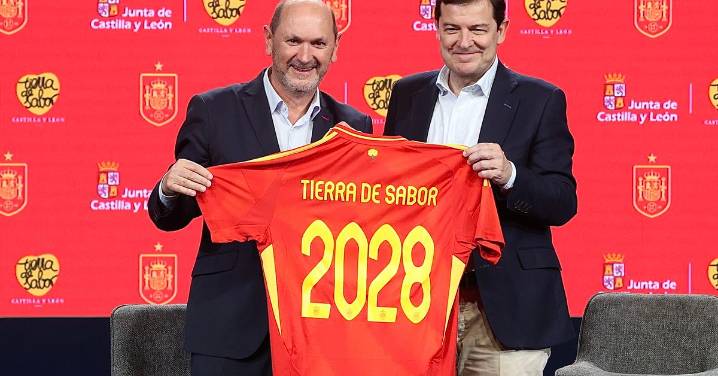 Los productos de Castilla y León se convierten en patrocinadores de la Selección Española de Fútbol