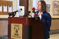Maine is investigating a claim that bundles of ballots ended up in a resident's Amazon order