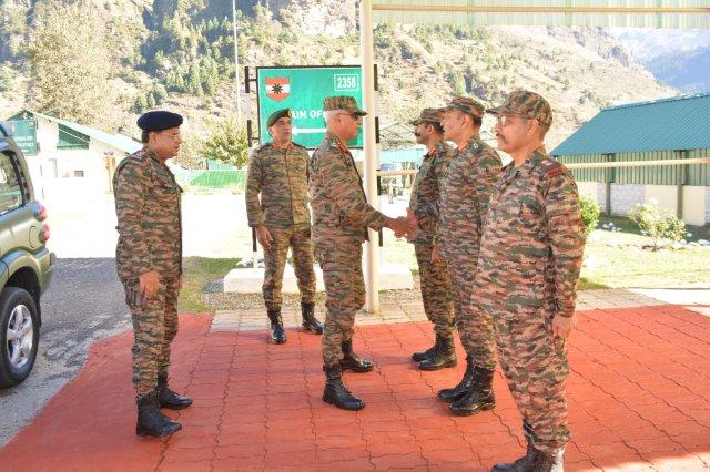 GOC Rising Star Corps Reviews Operational Readiness at Palchan Station
