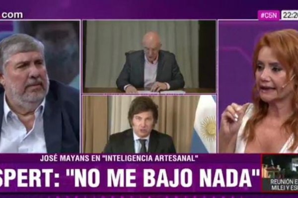 Imperdible ida y vuelta entre Mayans y Nancy Pazos sobre Espert: "Hay que sacarle los fueros"
