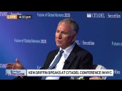 Economy Is on Bit of a 'Sugar High,' Griffin Says