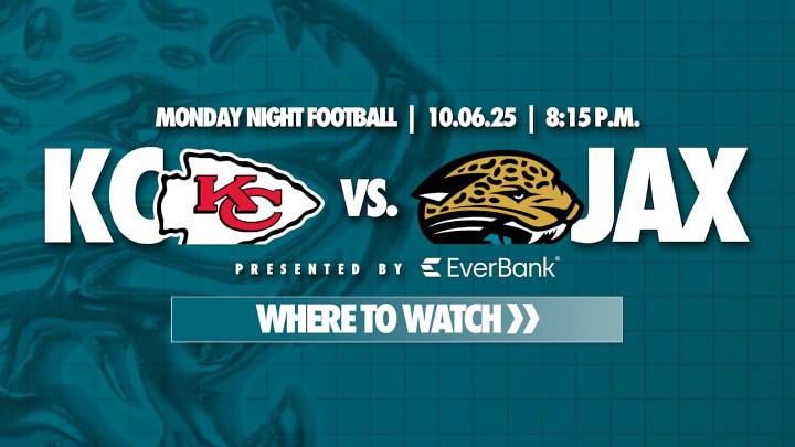 Where to Watch: Jaguars vs. Chiefs, Week 5 of 2025 NFL Season