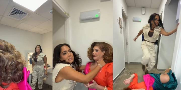 Johanna San Miguel y Katia Palma protagonizan ‘pelea’ en Pachacamac: video se vuelve viral