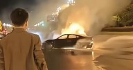 ¡Trágico accidente! Un coche eléctrico explotó en China, lamentablemente el conductor murió