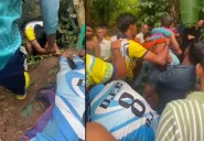 Konaje: 1.5-year-old child falls into well; Youngsters risk lives...