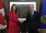 Alberta Premier in Ottawa to push for federal partnership on energy projects
