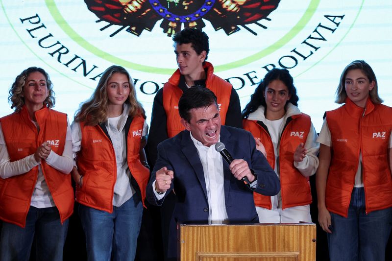Centrist Rodrigo Paz wins Bolivian presidency, ending nearly 20 years of leftist rule