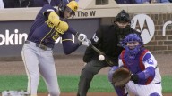 Best photos from Brewers-Cubs in Game 3 of playoff series