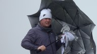 Alfred Dunhill Links Championship: Robert MacIntyre takes share of lead as Storm Amy sees play suspended on day two