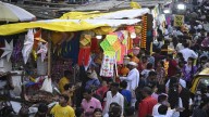Mumbai’s markets come alive ahead of Diwali; check photos here