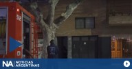 Incendio en una casa de Núñez
