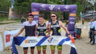 Raúl López se adjudica el V Duatlón Cros Ciudad de Huesca en un final vibrante