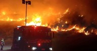 Incendio forestal afecta a ladera de cerro Renca