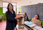 Los candidatos celebraron la agilidad y la transparencia de la Boleta Única
